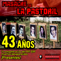 43 años de la masacre de la quinta La Pastoril